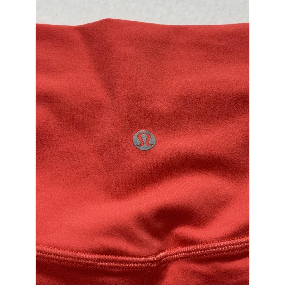 Lululemon Leggings Womens XS Red High Rise 26